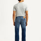 Men's 527 Blue Slim Bootcut Fit Mid Rise Jeans - Back View