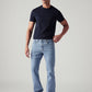 Men's 527 Light Blue Bootcut Fit Mid Rise Jeans - Front View
