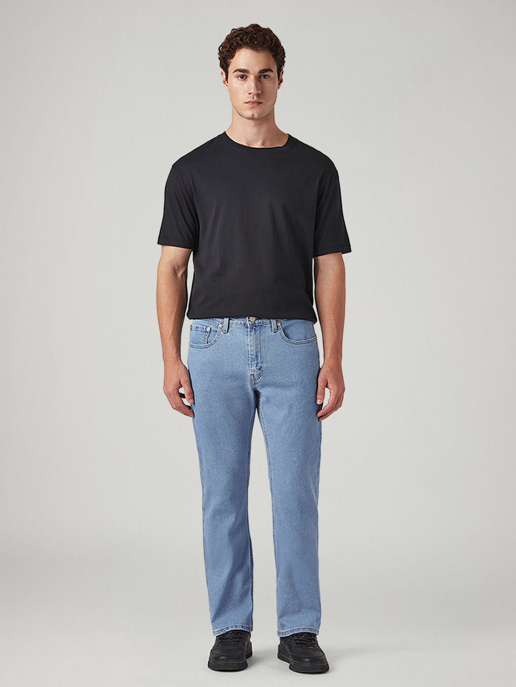 Mens 527 Mid Rise Bootcut Fit Cotton Stretch Blend Jeans - 3ead3234-f7d6-4073-9319-dbb004add56e View