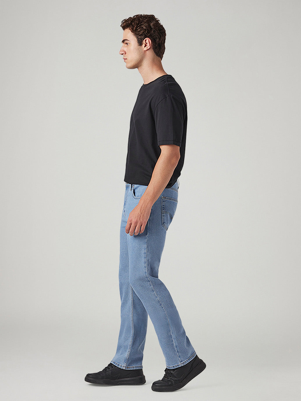Mens 527 Mid Rise Bootcut Fit Cotton Stretch Blend Jeans - 63792548-04dc-4c9b-ac95-9dfa3b7db3bd View