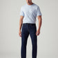 Men's 527 Dark Blue Bootcut Fit Mid Rise Jeans - Front View