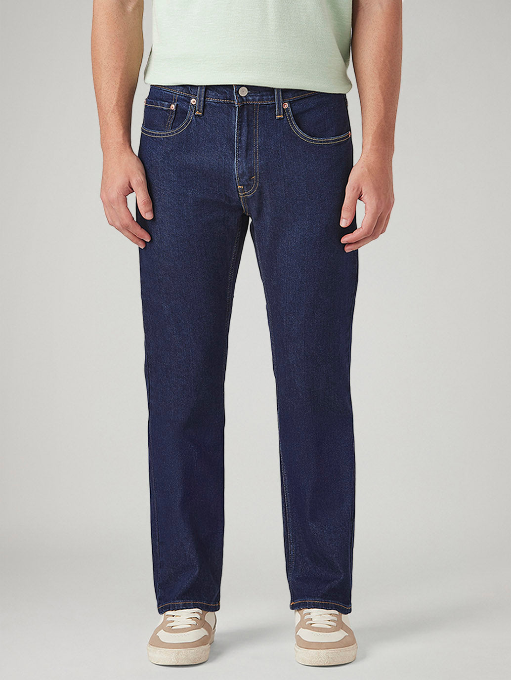 Mens 527 Mid Rise Bootcut Fit Cotton Stretch Blend Jeans - 2e55cf98-fb56-4b7f-b752-5b49ac7475f2 View