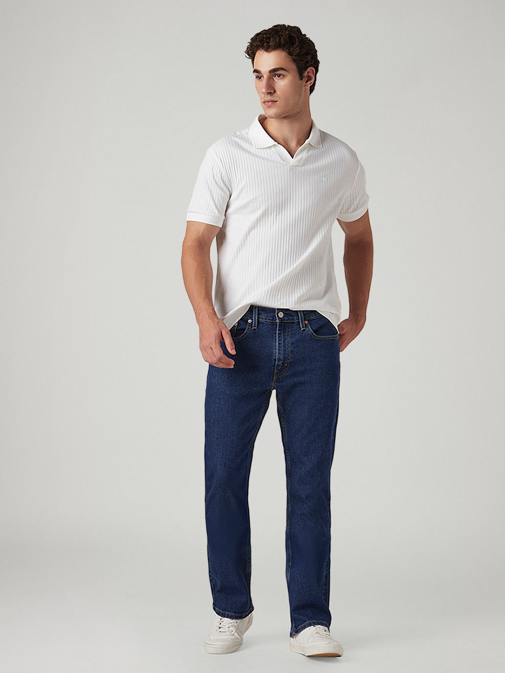 Mens 527 Mid Rise Bootcut Fit Cotton Stretch Blend Jeans - 12d18e78-4255-4c8e-ba94-2f8aba2a5354 View