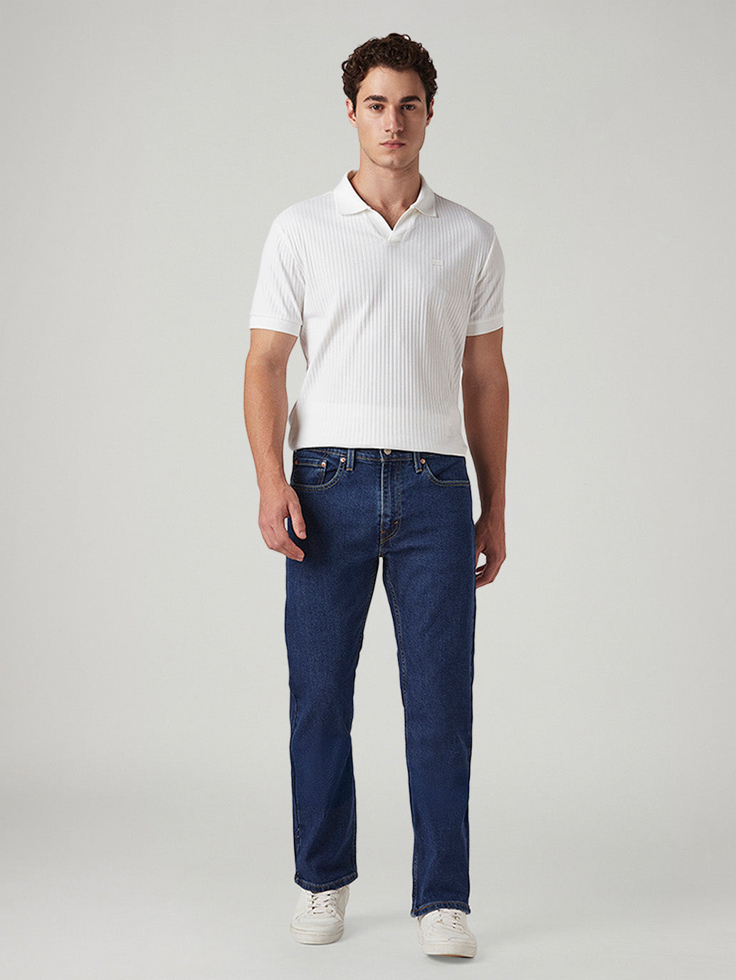 Mens 527 Mid Rise Bootcut Fit Cotton Stretch Blend Jeans