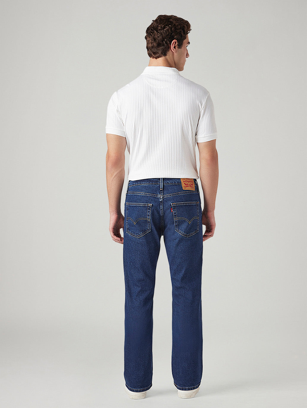 Mens 527 Mid Rise Bootcut Fit Cotton Stretch Blend Jeans - 2fb68c81-1204-4e83-8598-abaa4d630c99 View