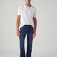 Men's 527 Dark Blue Bootcut Fit Mid Rise Jeans - Styleshot View