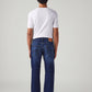 Men's 527 Dark Blue Bootcut Fit Mid Rise Jeans - Back View
