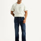 Men's 527 Dark Blue Bootcut Fit Hyper Stretch Jeans - Front View