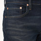 Men's 527 Dark Blue Bootcut Fit Mid Rise Jeans - detail View