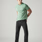 Men's 527 Charcoal Grey Bootcut Fit Mid Rise Jeans - Styleshot View