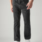 Men's 527 Charcoal Grey Bootcut Fit Mid Rise Jeans - Front View