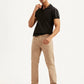 Men's 541 Beige Athletic Tapered Fit Mid Rise Jeans - Styleshot View