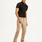 Men's 541 Beige Athletic Tapered Fit Mid Rise Jeans - Side View