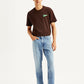 Men's 541 Blue Athletic Tapered Fit Mid Rise Jeans - Front View