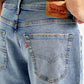 Men's 541 Blue Athletic Tapered Fit Mid Rise Jeans - Detail View