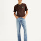 Men's 541 Blue Athletic Tapered Fit Mid Rise Jeans - Styleshot View