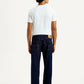 Men's 541 Navy Blue Athletic Tapered Fit Mid Rise Jeans - Back View