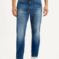Men's 541 Blue Regular Tapered Fit Mid Rise Jeans - Front View