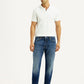 Men's 541 Blue Regular Tapered Fit Mid Rise Jeans - Front View