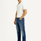 Men's 541 Blue Regular Tapered Fit Mid Rise Jeans - Side View