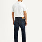 Men's 541 Dark Blue Regular Tapered Fit Mid Rise Jeans - Back View