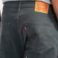 Men's 541 Grey Athletic Tapered Fit Mid Rise Jeans - Detail View