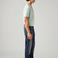 Men's 541 Dark Indigo Athletic Tapered Fit Mid Rise Selvedge Jeans - Side View