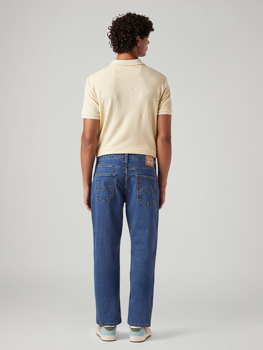 Men's 541 Dark Blue Athletic Tapered Fit Mid Rise Jeans - 57bda5ad-56eb-4edd-add3-dcaaea44053b View