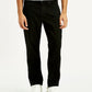 Men's 541 Black Athletic Tapered Fit Mid Rise Jeans - Front View