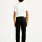 Men's 541 Black Athletic Tapered Fit Mid Rise Jeans - Back View