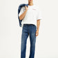 Men's 541 Blue Athletic Tapered Fit Mid Rise Jeans - Styleshot View