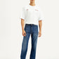 Men's 541 Blue Athletic Tapered Fit Mid Rise Jeans - Front View