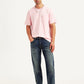 Men's Tinted 541 Navy Athletic Tapered Fit Mid Rise Selvedge Jeans - Styleshot View