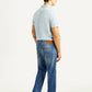 Men's 541 Blue Athletic Tapered Fit Mid Rise Selvedge Jeans - Back View