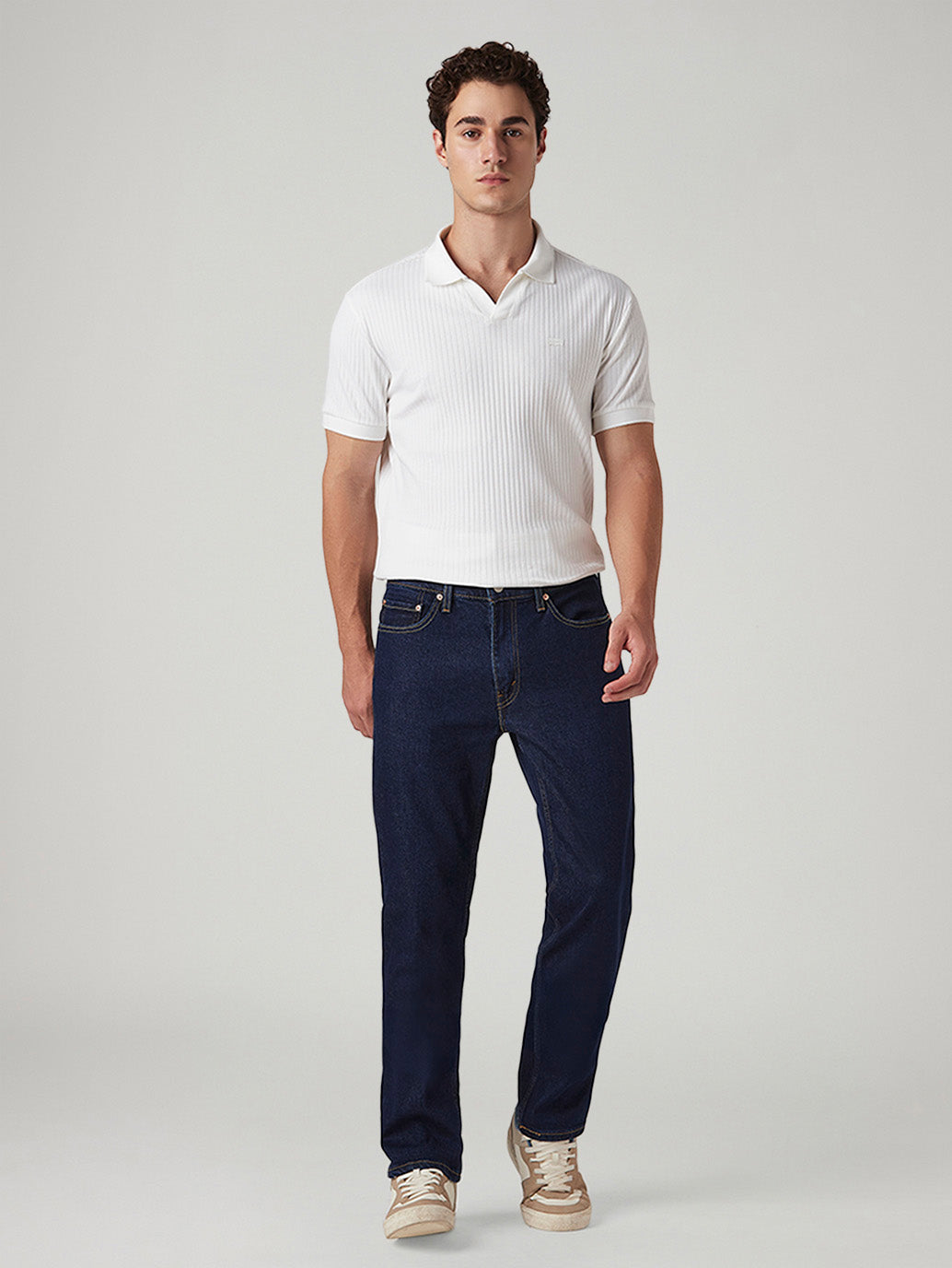 Mens 541 Mid Rise Athletic Tapered Fit Cotton Stretch Blend Jeans