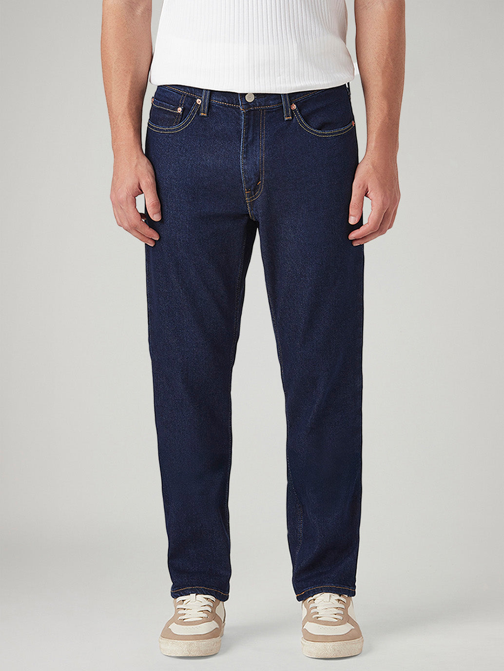 Mens 541 Mid Rise Athletic Tapered Fit Cotton Stretch Blend Jeans - cbfa93ff-79aa-4a6e-a08f-589c74106750 View