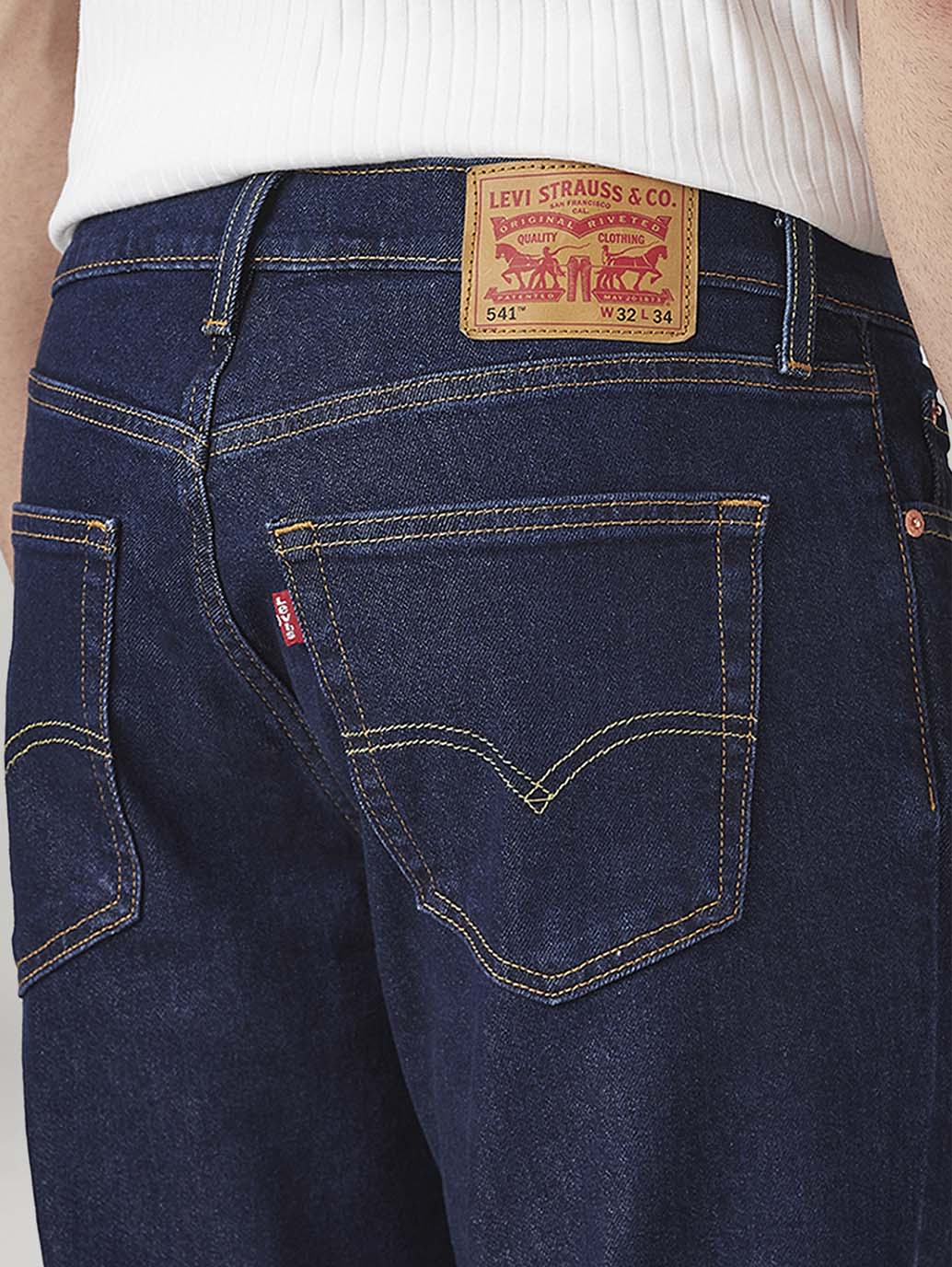 Mens 541 Mid Rise Athletic Tapered Fit Cotton Stretch Blend Jeans - 30dd0c7a-e541-457a-a010-8a0049088da9 View