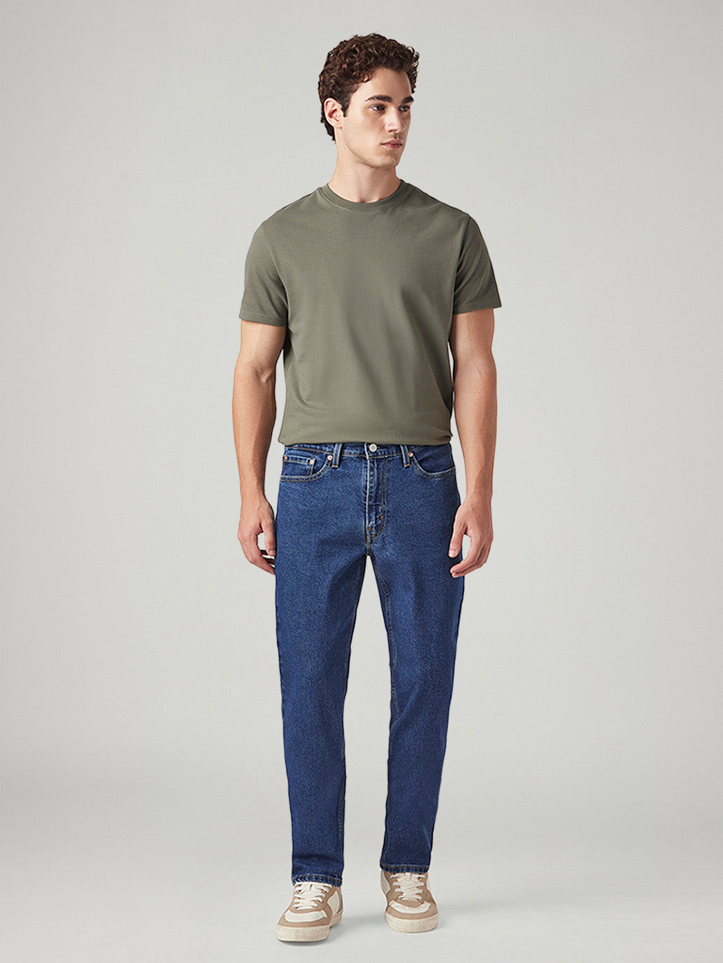 Mens 541 Mid Rise Athletic Tapered Fit Cotton Stretch Blend Jeans - 3525ee18-a4b3-4382-8211-cc484b174616 View