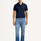 Men's 541 Light Blue Athletic Tapered Fit Mid Rise Jeans - Front View