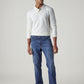 Men's 541 Med Indigo Athletic Tapered Fit Mid Rise Jeans - Front View