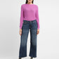 Women's Blue Loose Fit Low Rise Jeans - 02d1589a-1077-4a8c-9baa-9198e74804aa View