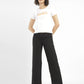 Women's Black Loose Fit High Rise Jeans - StyleShot View