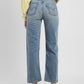 Women's Blue Ribcage Straight Fit High Rise Jeans - c3b316d8-196e-489b-b7f1-94ad371452b0 View
