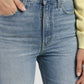 Women's Blue Ribcage Straight Fit High Rise Jeans - 3bd0f87a-8894-4be8-8624-f61d5376ff1d View