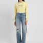 Women's Blue Ribcage Straight Fit High Rise Jeans - c4197c8d-909f-4818-aa4f-1c23f7a6543d View