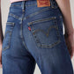 Women's Blue Ribcage Straight Fit High Rise Jeans - 20 View