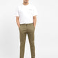Men's 512 Olive Green Slim Tapered Fit Trousers - cb9b30d7-da47-425d-89f1-4b23581cd605 View