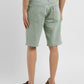 Men's Grey Regular Fit Shorts - Back View