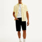 Men's Black Tapered Shorts - Styleshot View