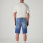 Men's 541 Blue Tapered Fit Mid Rise Shorts - Back View